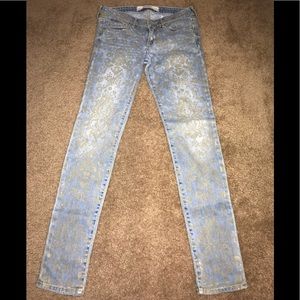Women’s Abercrombie & Fitch Flower Print Jeans